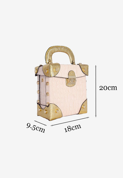 The Atelier Bag In Beige Gold